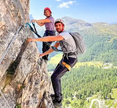 Ferrate e arrampicata a Cortina